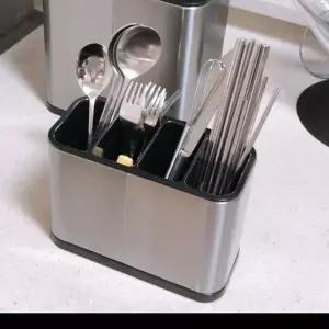 [골드스마일]스푼 보관통 주방용 식기 수납용기