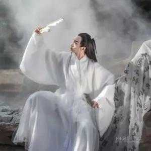 할로윈 코스튬 소복 처녀귀신 흰색 공연복 분장 유령 귀신옷 파티