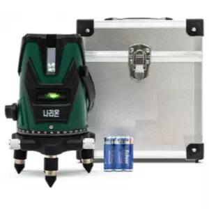 나리온 레이저 레벨기 측정기 5라인 그린 실내 실외 BNS