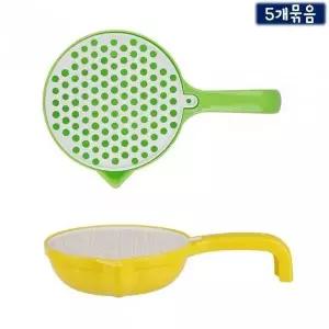 플라스틱 원형판 걸이형 가능 색상 랜덤