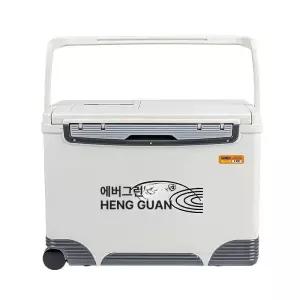 낚시용 아이스박스 바퀴형 해동 손잡이 쿨러