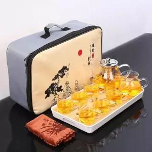 내열 유리 다기 찻잔 숙우 티웨어