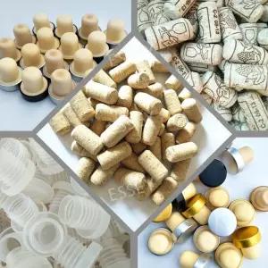 코르크마개 공예 목재 천연 와인병 장비 대용량 입구 양조