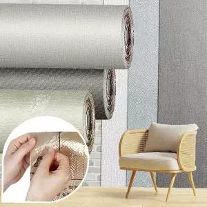 크레파펠 10m 풀바른 실크 벽지 스티커 셀프 도배 부분 보수 인테리어 시트