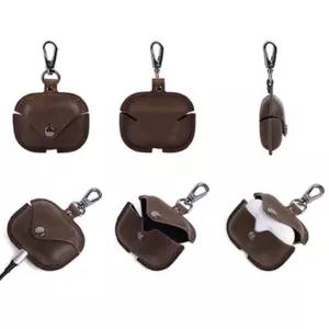 남자 고급진 허리벨트 고리걸이 가죽 에어팟 프로전용 이어폰 케이스 작은 쿠션