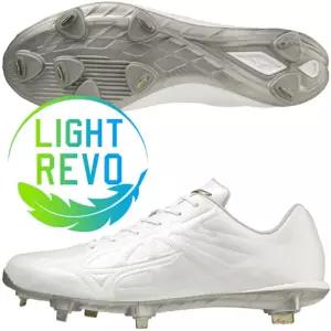 MIZUNO엘리트와이드일체형징야구화221201[흰]