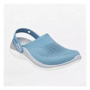 [크록스]남여공용 라이트라이드 360 클로그 206708-4LC 블루스틸 / 가벼운 발편한 푹신한 샌들 슬리퍼