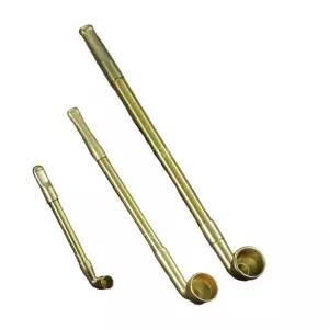 구리 짧은 연극 담배파이프 시가렛 곰방대 막대 황동 공연 전통