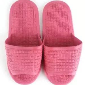 [NS홈쇼핑]실내화 미끄럼방지 욕실화 와인 패브릭 안전 센스있는 선택 모던한 디자인의..