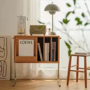 턴테이블 보관함 거치대 레코드 선반 캐비닛 LP진열장 음반 정리함