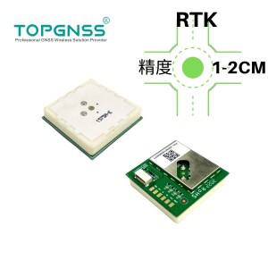 TOPGNSS 소형 RTK 로버 GPS 모듈 차동 고정 수신기 안테나 RTCM3.X 프로토콜 농업