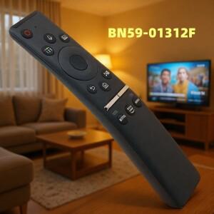 SAMxSUNG LED LCD TV 모니터용 리모컨 BN59-01312F 블루투스 음성 적외선 교체용