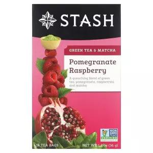 스태쉬티 녹차 그린티  말차 라즈베리 석류 18티백 각 36g Green   Matcha Pomegranate Raspberry