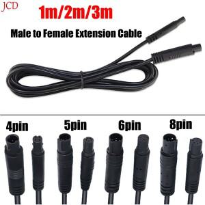 1개 4/5/6/8핀 남성-여성 커넥터 후방 카메라 연장 케이블 4P 5P 6P 8P 차량용 비디오 연결 1/2/3m