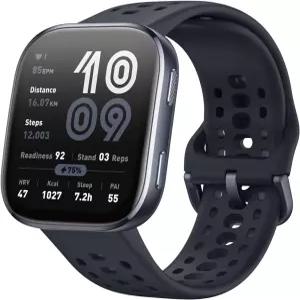 Amazfit Bip 6 스마트 워치 46mm 14일 배터리 1.97인치 AMOLED 디스플레이 GPS 및 무료 지도 AI 블루투스