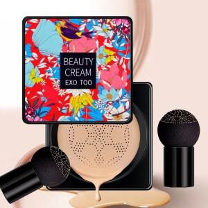 미니 소형 소형 버섯 헤드 에어 쿠션 컨실러 격리 모이스춰 라이징 브라이트닝 뷰티 크림 Bb 스킨 톤 2cloS