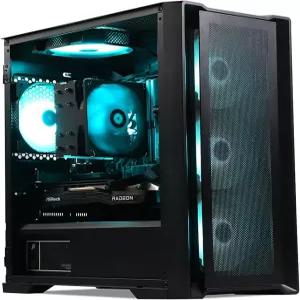MXZ 게이밍 PC AMD 라이젠 7 7700 지포스 RTX 4060Ti 16GB DDR5 6000MHz NVME M2 1 T B650 6RGB 팬 Windows