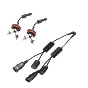 자동차 헤일로 엔젤 아이즈 LED 라이트 H8 6W 백색 전구 BMW 호환 E90 E92 E93 E89 E60 E70 1 세트