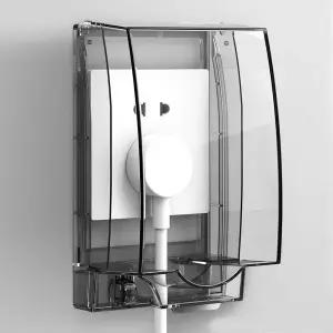 무타공 접착식 콘센트 커버/화장실 욕실 가리개 덮개