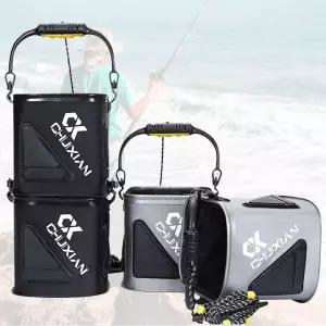 접이식 두레박 민물 바다 낚시 미끼통 물고기통 MhM7+8VTQ