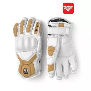 헤스트라 주니어 스키 보드 어린이 장갑 임팩트 레이싱 JR 화이트