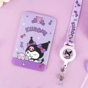 릴 목걸이 카드지갑 교통카드 케이스 휴대용 목걸이 카드홀더