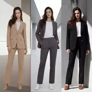 26SS 모던클래식 텐션 수트 셋업 3pcs KA261F0301SB