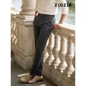 [지오지아]린넨혼방 그레이 정장팬츠 (AAE2SP1503_GR)