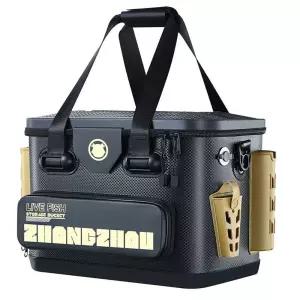 대형 삐꾸통 하드 블랙 바다 밑밥통 소형 낚시 보조가방