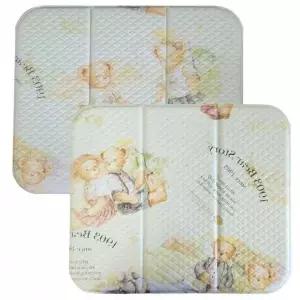 3단 접이식 캠핑용 곰돌이 학생 좌석 방석 목욕 의자