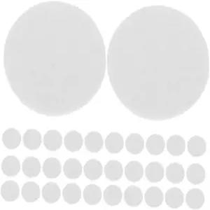 발리클루드 200pcs 디퓨저 패드 면 리필 자동차 통풍 브레이슬릿 및 가정용 무향 흡수 상쾌함 사용