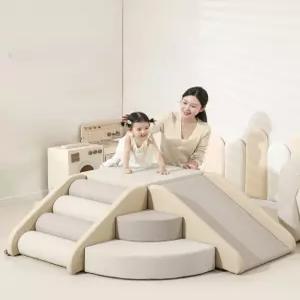 정글짐 미끄럼틀 실내 놀이 방 꾸미기 매트 쿠션 놀이방 카페 사다리