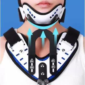 목깁스 지지대 보호대 경추 견인기 깁스 허리 굽은등 일자목