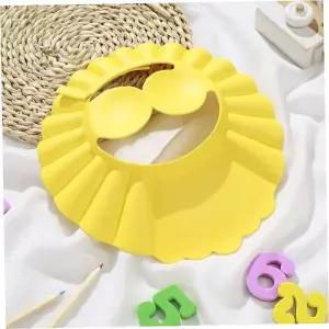 유아 샤워캡 귀마개형 물튐 방지 아기 목욕 용품 모자