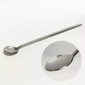 [콩심팥심]찻스푼 금속 롱스푼 민자식기 티스푼 20cm