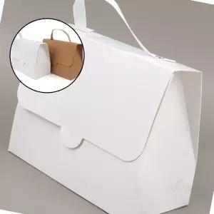 글로 접이식 가방모양 선물 포장케이스 답례품포장박스