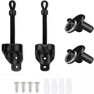 바스테오 쿨라루 교체 부품 번지 및 엔드 캡 블랙 내후성 외부 롤러 그늘 햇빛 야외 블라인드용