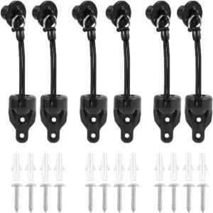 썬쉐이드 하드웨어 번지 키트 및 엔드 캡 쿨라루 교체 부품 아웃도어 롤러쉐이드 부품(블랙 + 3 세트)