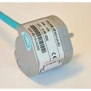 Fenac FNC 40B 6630V1024-A2 증분 인코더 본체 직경 40mm 클램핑 플랜지 6mm 솔리드 샤프트 6채널 5-30V