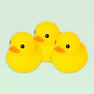 (캐스비)네이처 점보러버덕3종세트(1306set)(3개)목욕완구 어린이 아기 아이 오리 욕조오리