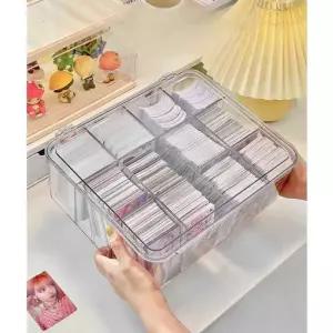 타로 카드 보관함 수납 케이스 투명 아크릴 덱 박스 보드게임