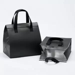 (사이즈 대(30x30x20cm))대 선물용 보냉가방 냉온 쇼핑백 도시락쇼핑백 부직포 종이백 보냉백