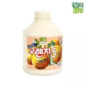 차그림 오렌지 원액 850ml x4과일맛음료수 스무디 딸기