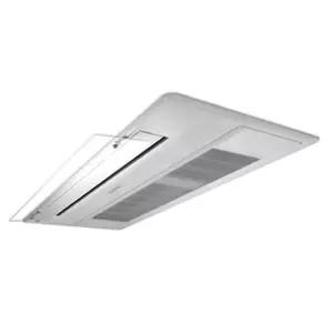 천장형 에어컨바람막이 1way 70x14cm 투명 LG삼성공용소품 분산 디플렉터 직풍방지 벽걸이 조절 길이조절