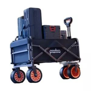 전동 웨건 카트 캠핑 전기 보조 낚시용 운반 트레일러