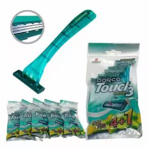 고급3중날 도루코 터치3 일회용면도기 30P쉐이브 일품 모텔 호텔 여행용 휴대용 출장용품 일면도기 세트 일