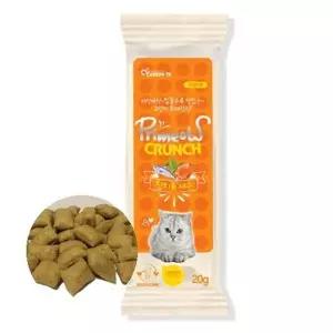 프리미요 크런치 참치 새우 20g 6P 고양이 간식