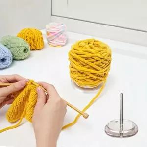 뜨개질공예 아크릴 뜨개실 꼬임방지 거치대 꽂이 2종