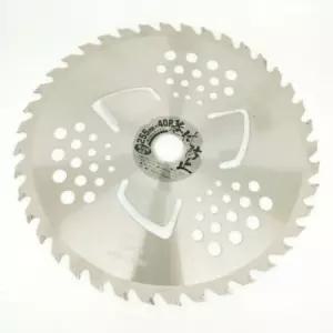 풀엉킴방지 초강력 예초기날 255MMx40P 10칼 잡초제거 제거기 잔디깍는기계 벌초 깍기칼 예초칼 대형