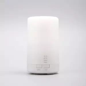 롱 타입 화이트 미니 가습기 겸 무드등 램프 사무실 탁상용 차량용 신생아 심플 침실 소형 무지 초음파 아